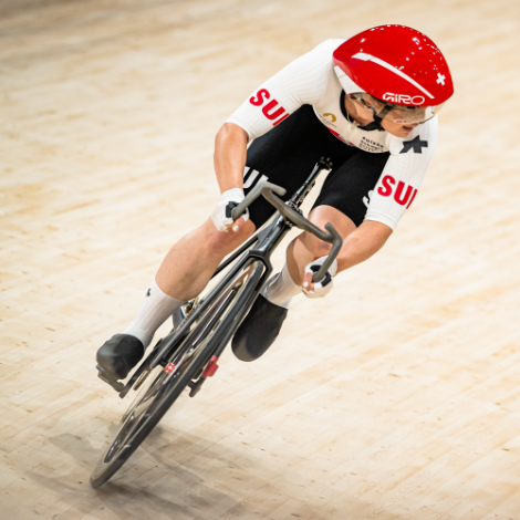 Aline Seitz Bahnradsport Rennen